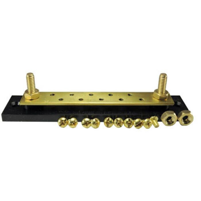 Cole Hersee M-449-BP Fuse Block Term.10 Gang Carded