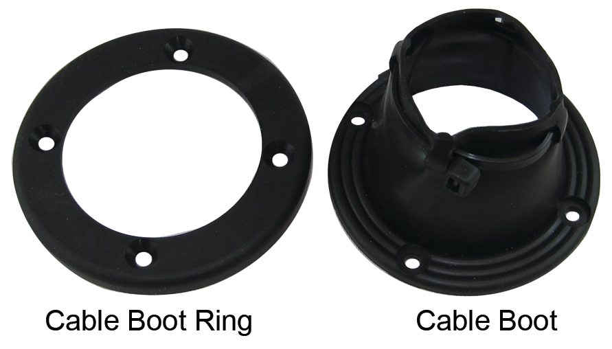 TH Marine CB-4-DP T-H Marine Cable Boot, Black