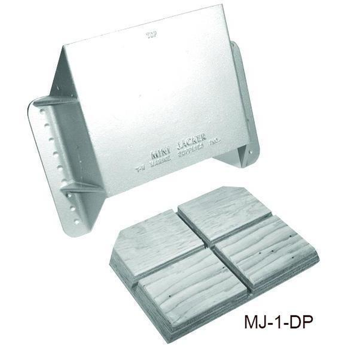 TH Marine MJ-1-DP T-H Marine Mini-Jacker Jack Plate for Outboards Up to 35HP, (Max WT 150 lbs.)