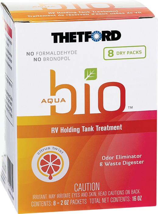 Thetford 96600 Aquabio Dri Pack Holding Tank Treatment, 2 oz., 8/pk