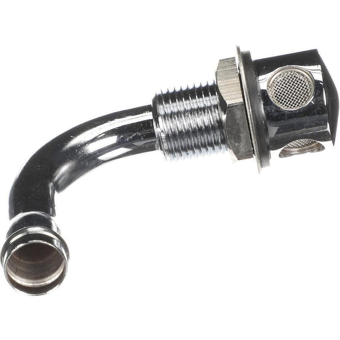 Seachoice 23041 Thru Hall Fuel Tank Vent, Chrome-Plated Brass, 5/8 in., 90 Degree