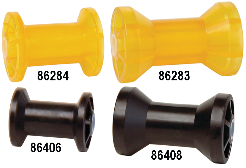Tie Down Engineering 86408 Hull Sav'r Poly Vinly Black Roller