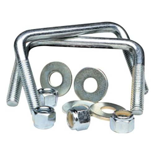 Tie Down Engineering 86210 Zinc Plated Square U-Bolt Kit
