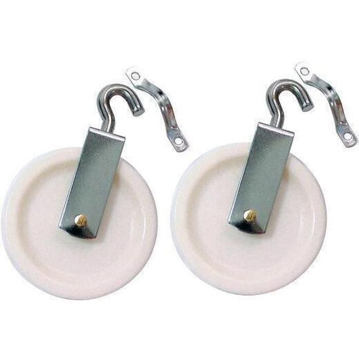 Seachoice 28501 Tiller Rope Pulleys (2 Per Pack)