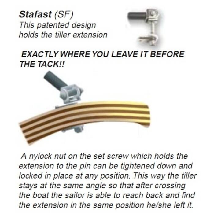 Forespar 104016 Twist Lock Tiller Extension