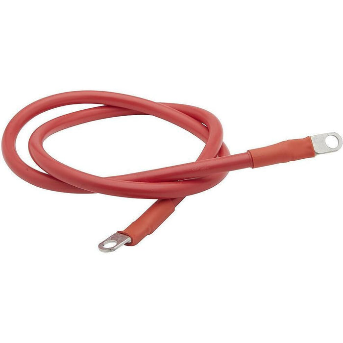 Seachoice 63013 Tinned Copper Battery Assembly, 2 AWG, Red, 4'