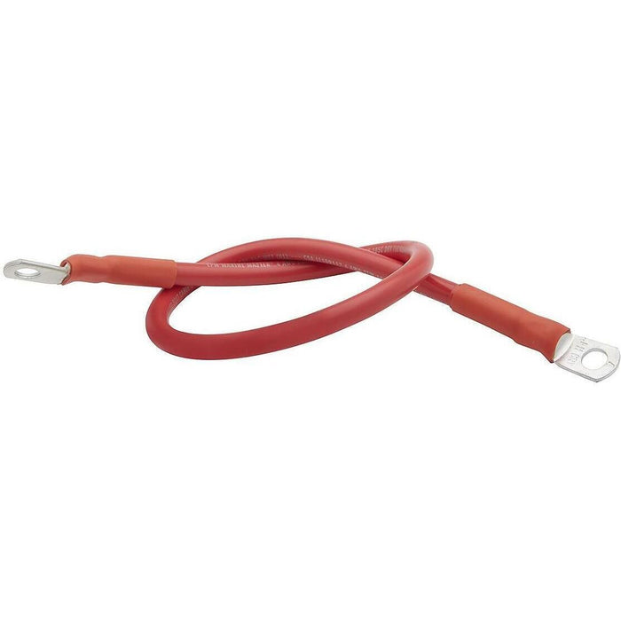 Seachoice 63031 Tinned Copper Battery Assembly, 4 AWG, Red, 2'