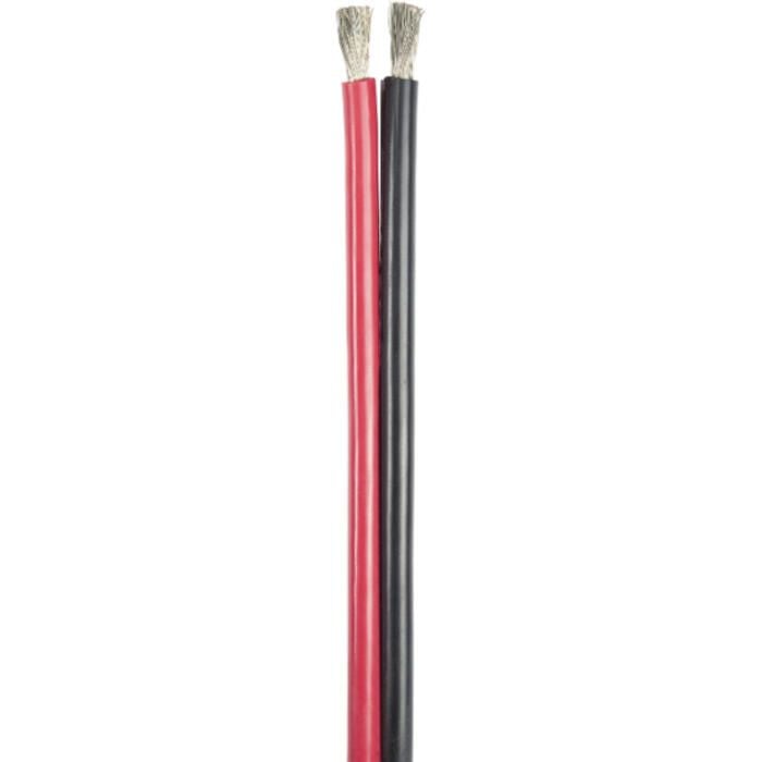 Ancor 121610 Marine Grade Bonded Cable, 6/2, 100', Red/Black
