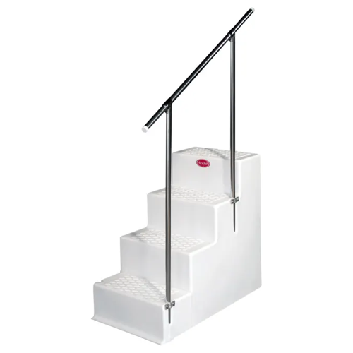 Quad Boarding Step w/Handrail
