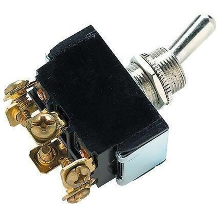 Seachoice 12131 2 Position Toggle Switch With 6 Screw Terminals On/On