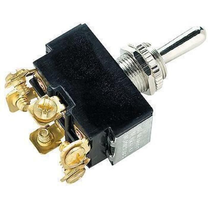 Seachoice 12141 3-Position Heavy Duty Toggle Switch, On/Off/On