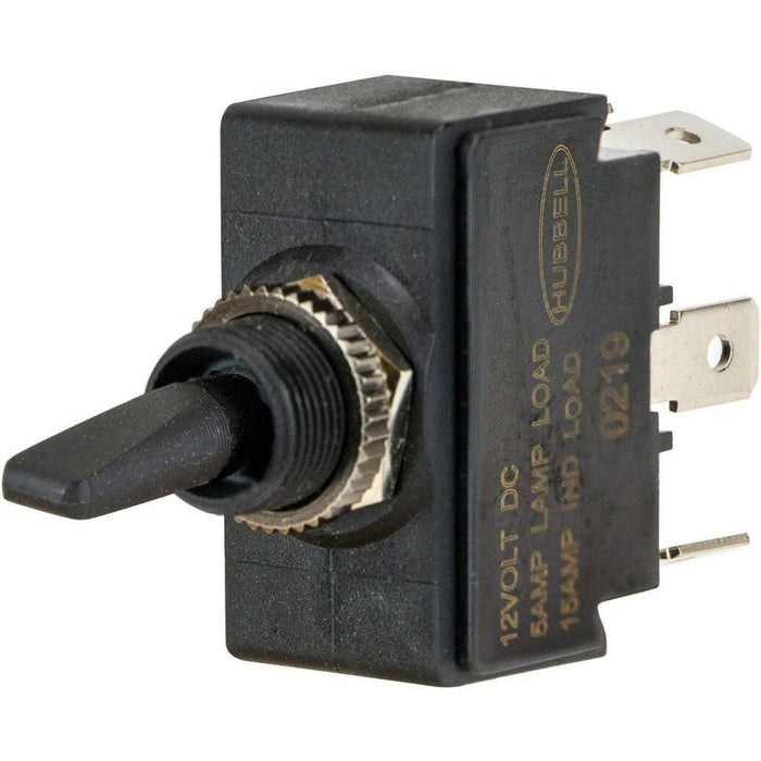 Hubbell M123MSP Toggle Momentary On/Off/On