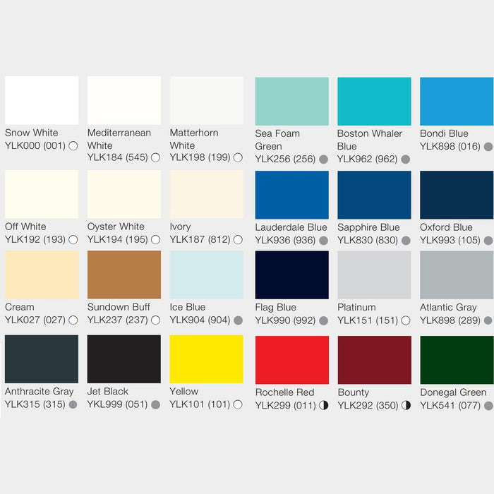 International Paint YLK315/1QTUS Toplac Plus Topside Paint Jet Black 1 Quart