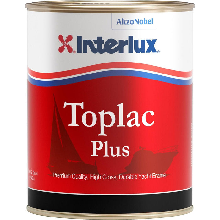 International Paint YLK315/1QTUS Toplac Plus Topside Paint Jet Black 1 Quart