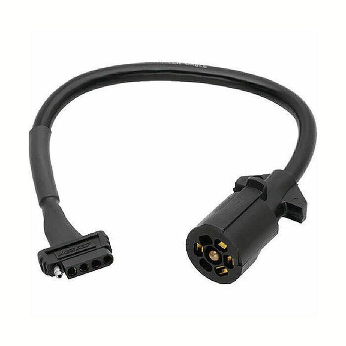 Wesbar 707250 Round 7 To 5 Flat Connector, 18"