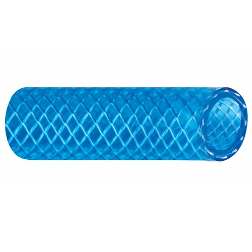 Trident Marine 165-0586 PVC Blue Transparent Cover 5/8" x 50'