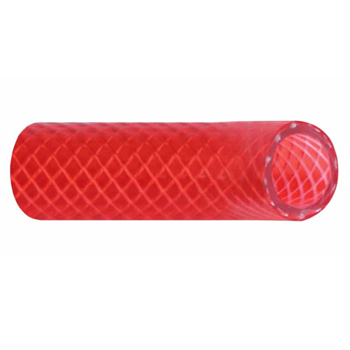 Trident Marine 166-0126 PVC Red Transparent Cover 1/2" x 50'