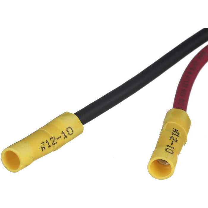 Seachoice 13751 Trolling Motor Plug, Straight, Male, Motor Side, 6 in. Lead Wires