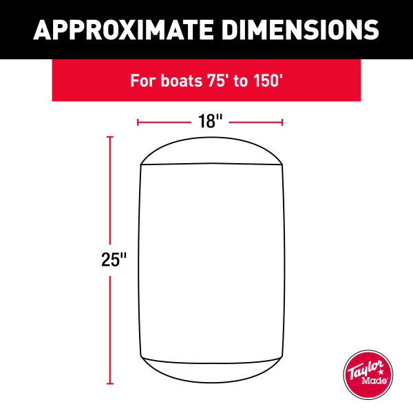 Taylor Made Super Duty Inflatable Yacht Fenders - Ultimate Protection for Your Vessel