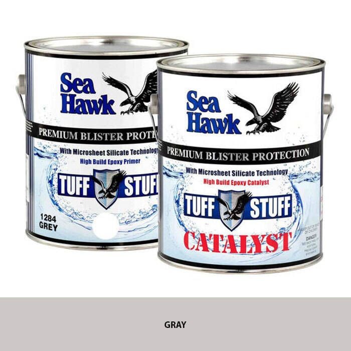 Seahawk Paint 1284QTKIT Sea Hawk Tuff Stuff 1/2 Gallon Kit, Light Gray