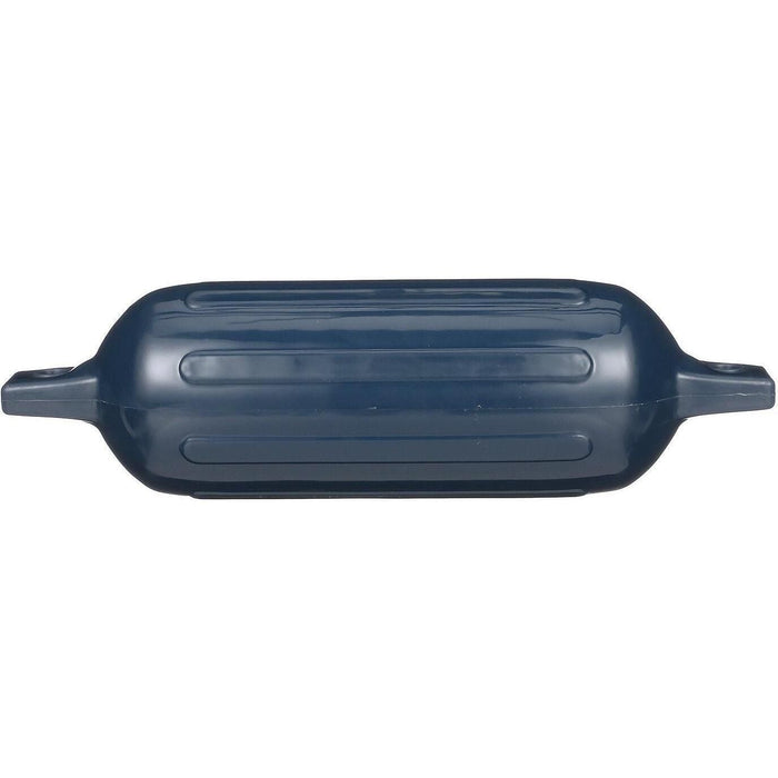Seachoice DE79232S 79091 Twin Eye Ribbed Fender, Blue, 6.5 x 23"