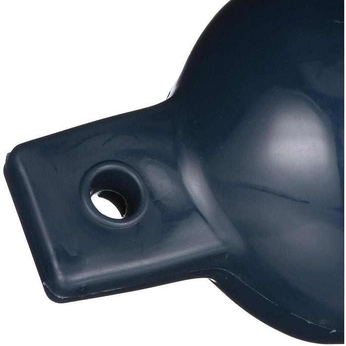 Seachoice DE79232S 79091 Twin Eye Ribbed Fender, Blue, 6.5 x 23"