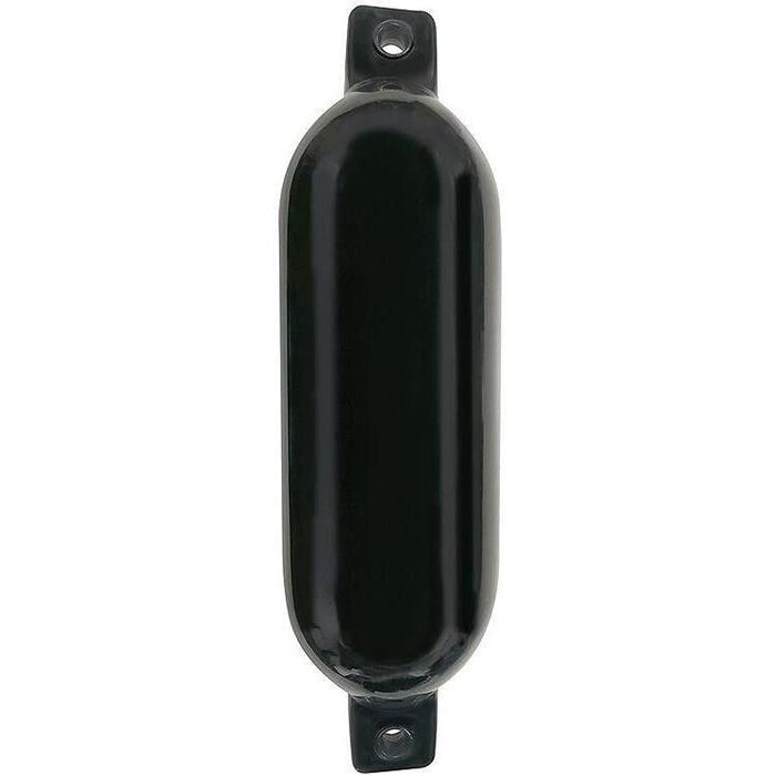 Seachoice DE74166S 79043 Twin Eye Smooth Fender Black, 4.5" x 16"