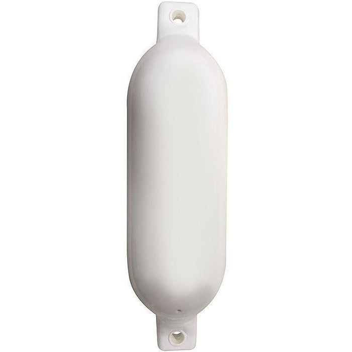 Seachoice DE74161S 79003 Twin Eye Smooth Fender White, 4.5" x 16"