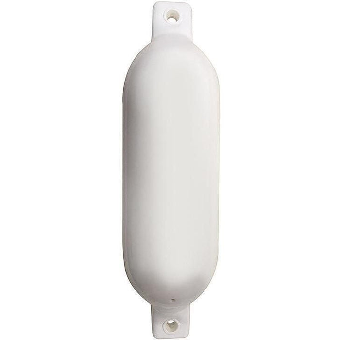 Seachoice DE74231S 79023 Twin Eye Smooth Fender White, 6.5" x 23"
