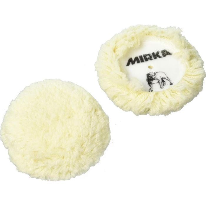 Mirka MPADTW-3 Twisted Wool Polishing Pad, 3" x 1"