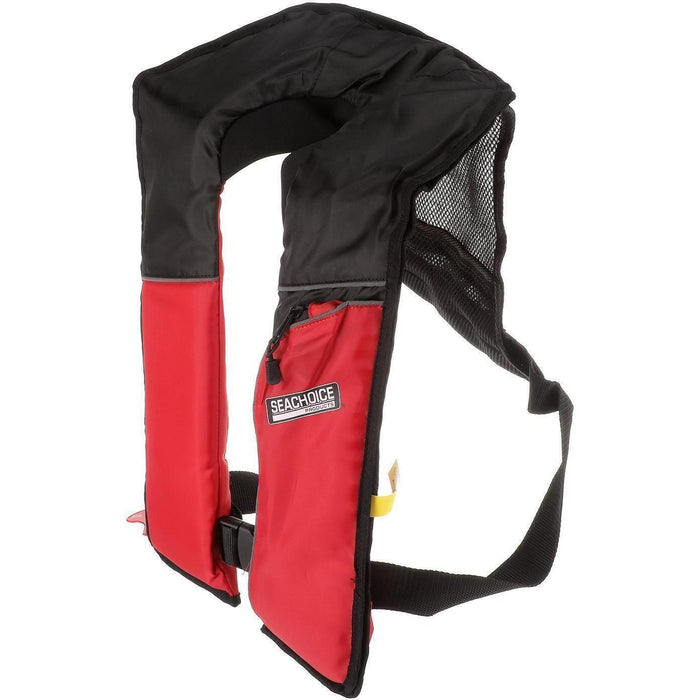 Seachoice 1212-RED/BLK-85830 Type V Inflatable PFD 33G Manual, Red/Black