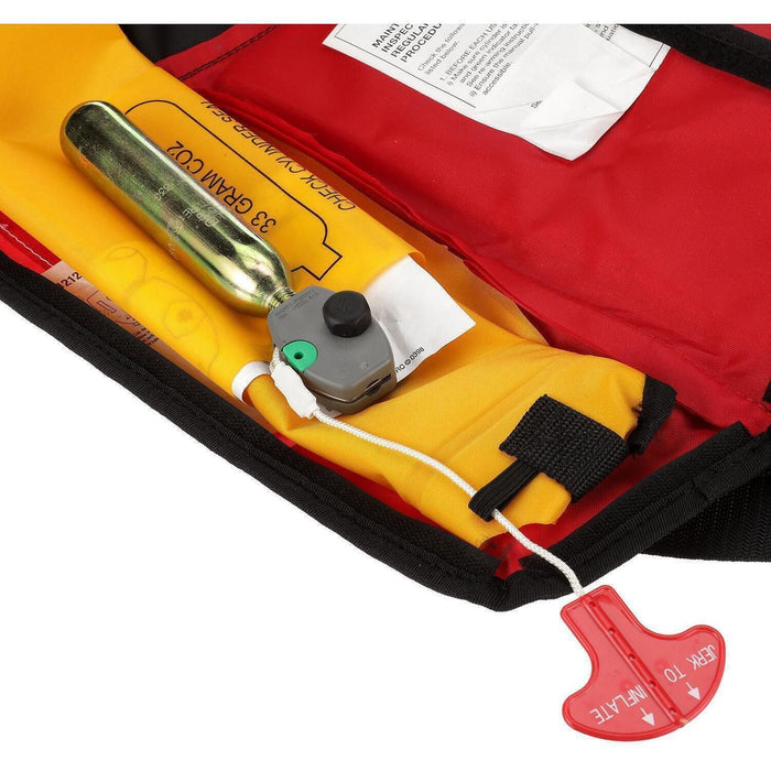 Seachoice 1212-RED/BLK-85830 Type V Inflatable PFD 33G Manual, Red/Black