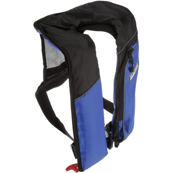 Seachoice 1214MA-BLUE/BLK-85840 Type V Inflatable PFD 33G Manual/Auto, Blue/Black