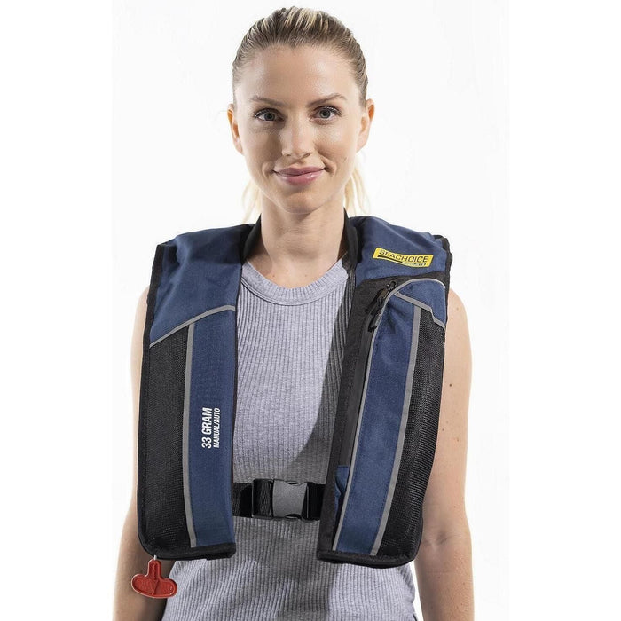 Seachoice 1214MA-BLUE 85863 Type V Premium Rip-Stop Inflatable PFD â€“ Adult, Universal
