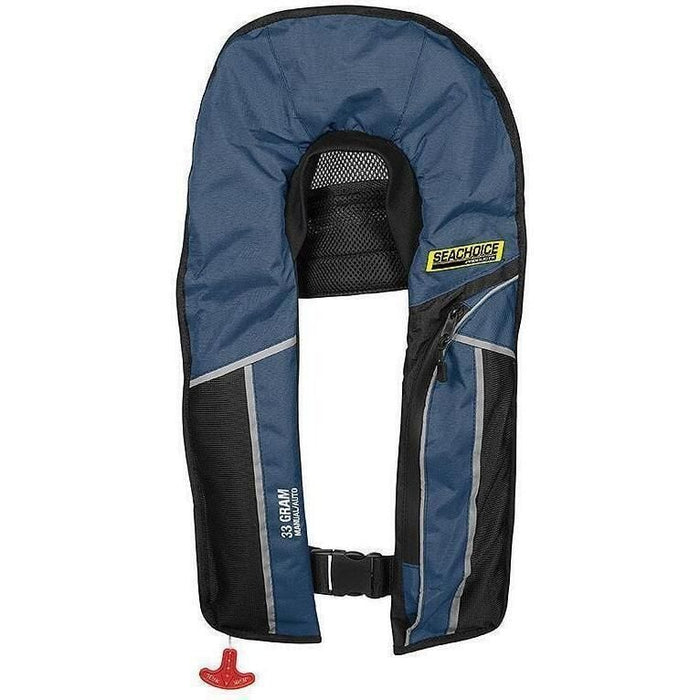 Seachoice 1214MA-BLUE 85863 Type V Premium Rip-Stop Inflatable PFD â€“ Adult, Universal