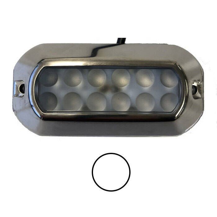 Scandvik 41430P U-12 Underwater LED Light, White