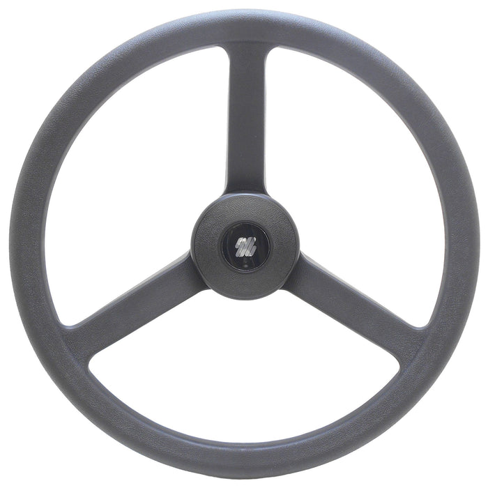 Uflex V32N Black 3-Spoke Steering Wheel