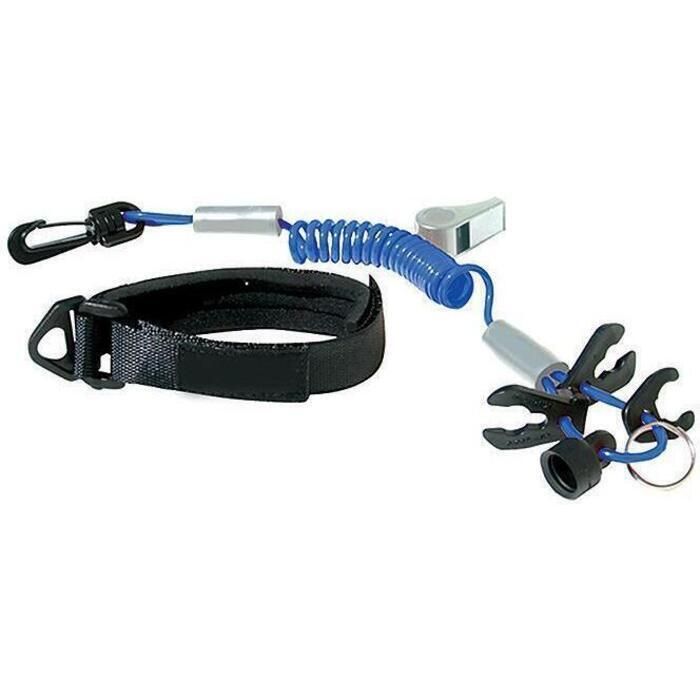 Seachoice 11724 Seacchoice Ultimate Lanyard Blue/Silver