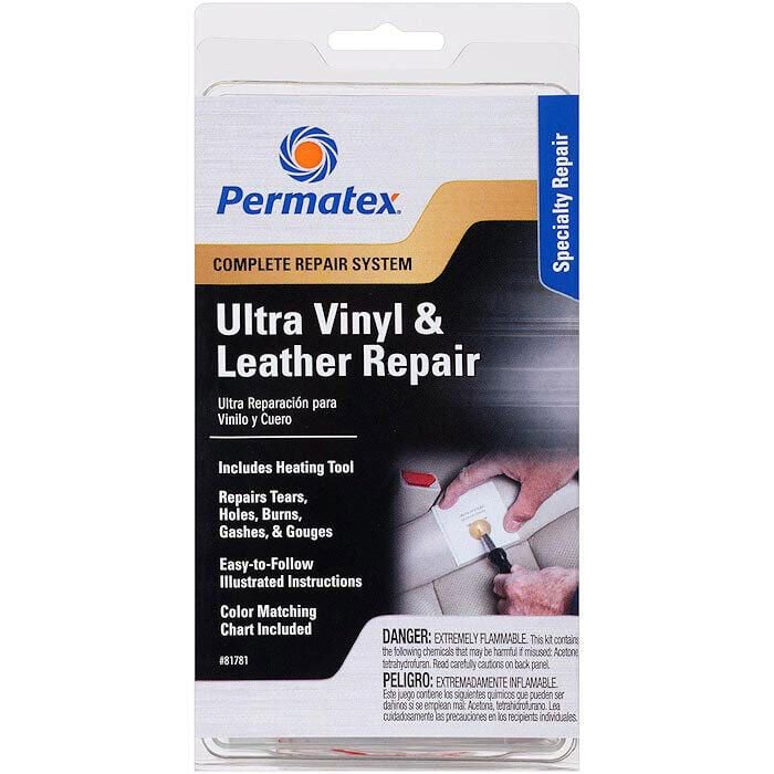 Permatex 81781 Pro Style Vinyl & Leather Repair Kit