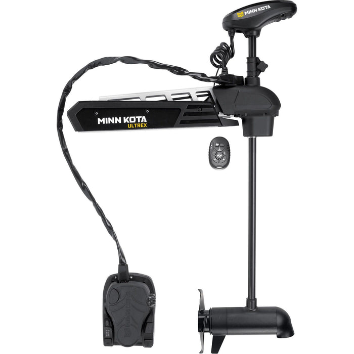 Minn Kota 1368894 Ultrex™ Bow Mount Freshwater Trolling Motor, 112 lbs. Thrust, 60" Shaft, 36 Volts w/Micro Remote, Foot Pedal & Dual Spectrum CHRP Sonar
