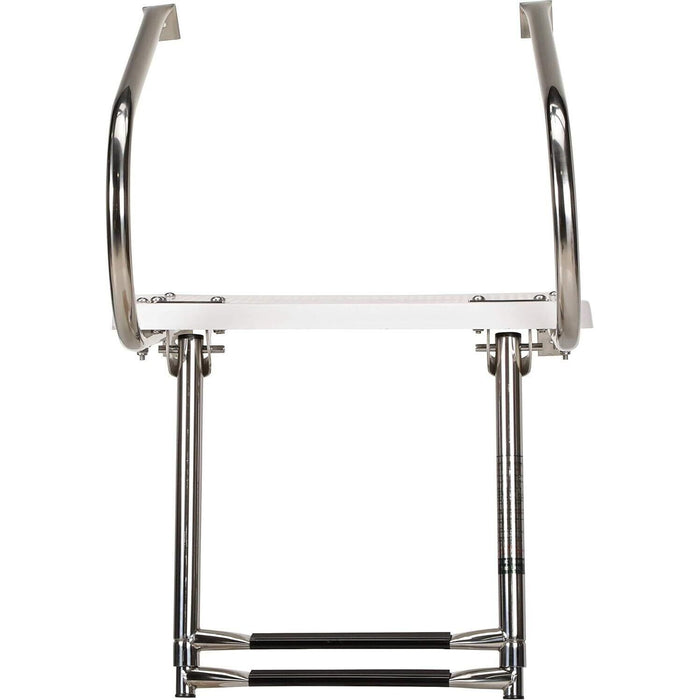 Seachoice 71201 Universal Swim Platform With Under Mount Telescoping Ladder
