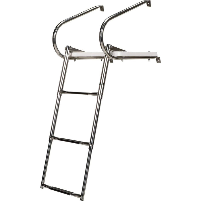 Seachoice 71361 Universal Swim Platform With Top Mount Ladder