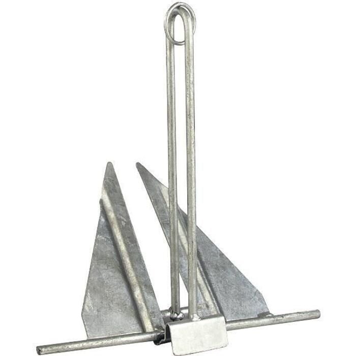 Seachoice 41630 Hot Dipped Galvanized Utility Anchor, Size 13E