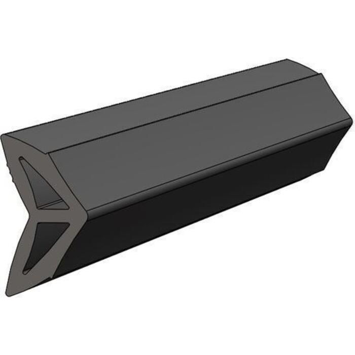 Taco Metals V12-0338BKA70-1 Taco Flexible Vinyl Insert, 70' Black