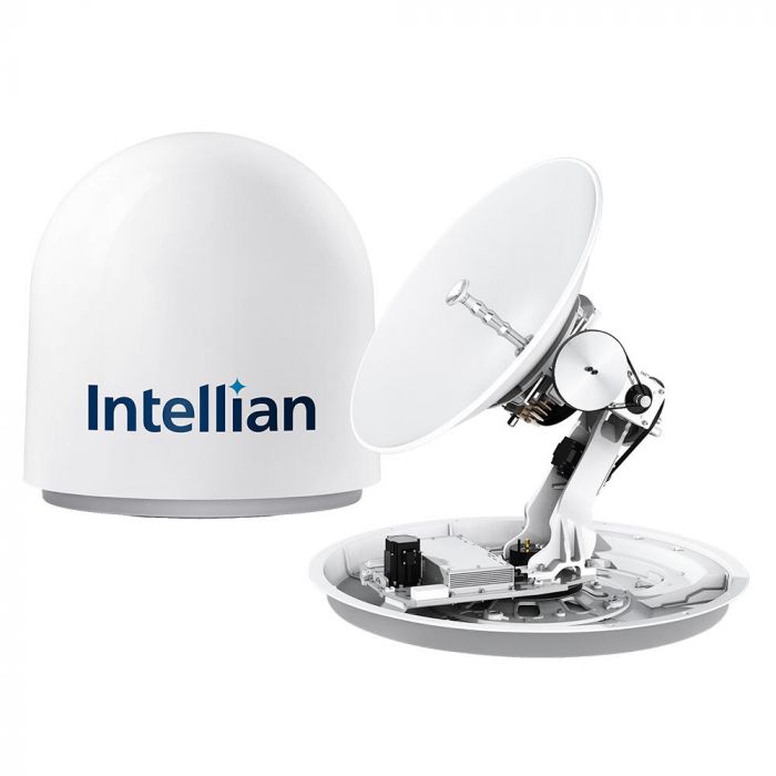 Intellian VE-60-E1YN v60E 65cm Ku-band Maritime VSAT Antenna System 6W Single, Buc Single Cable Lightweight