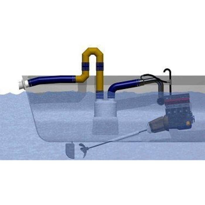 Centek Veratron 1500010 10.04 dia. Vernalift MufflerTop In/Top out