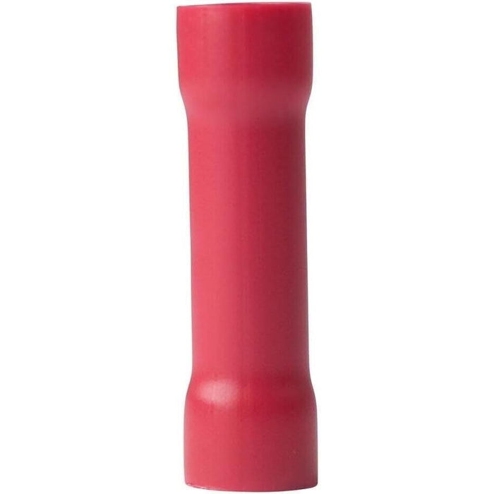 Ancor 210130 Marine Grade Vinyl Butt Connectors, 22-18 Wire, Red, 25/Pk