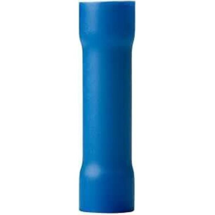 Ancor 210140 Marine Grade Vinyl Butt Connectors, 16-14 Wire, Blue, 25/Pk