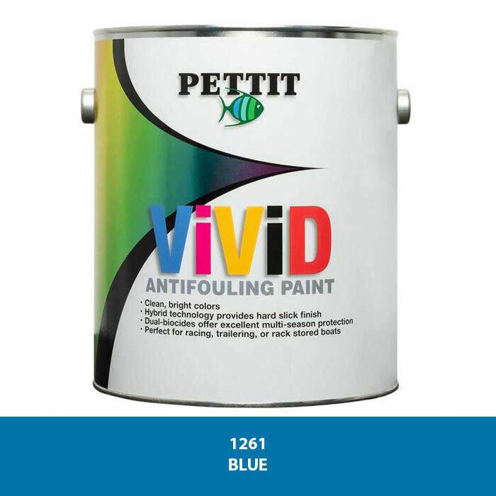 Pettit Vivid Antifouling Paint Blue 1 Gal