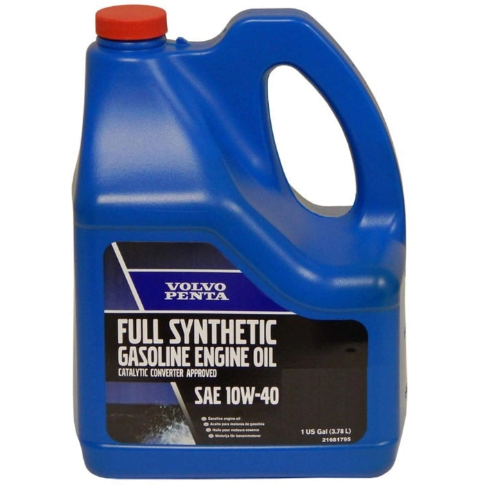 Volvo 10W40 Full Synthetic Marine Engine Oil Quart and Gallon Sizes